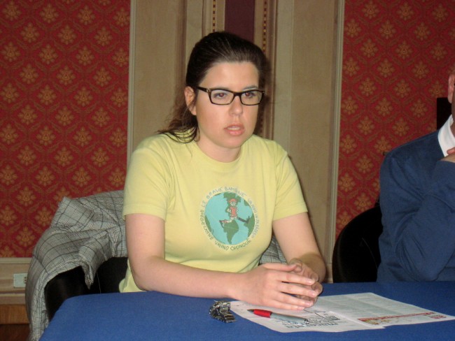 Il presidente Anpi Lucia Boari
