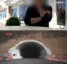 L'operaio intervistato (sopra) e la galleria La Franca (sotto)