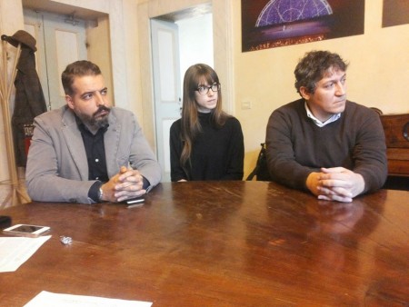 Samuele Cognigni, Barbara Bonfigli e Paolo Scapellato di Praxis