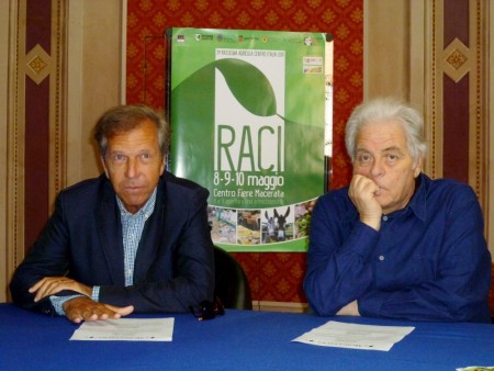 L'assessore Torresi e il patron di Muiscultura Cesanelli