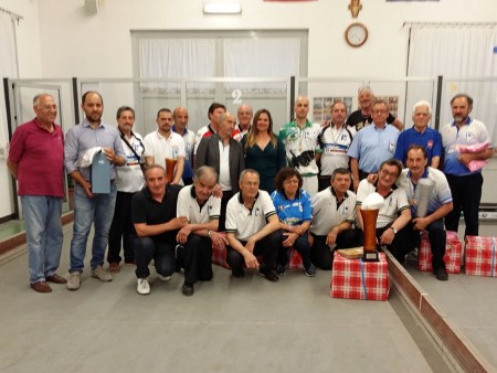 Foto di gruppo del 7° Memorial "Tiziano Gobbi"