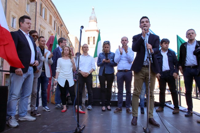 L'intervento di Francesco Acquaroli