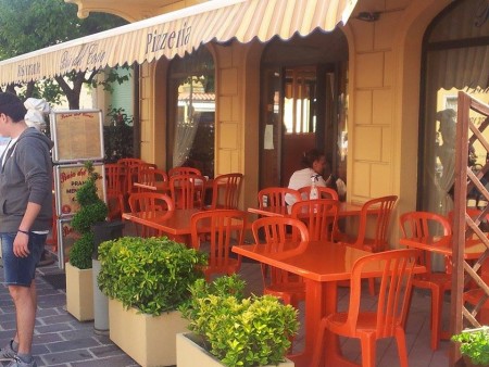 Il ristorante Baia del Corso dove è iniziata la rissa