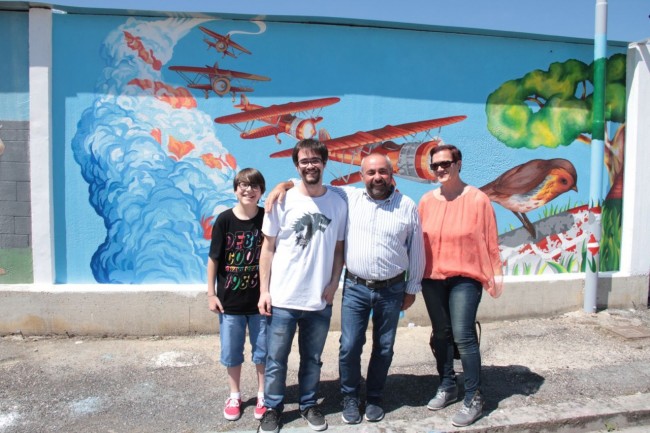 Colorambiente Orim il vincitore con la sua famiglia