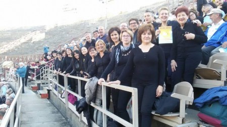 La Corale Piero Giorgi all'Arena di Verona
