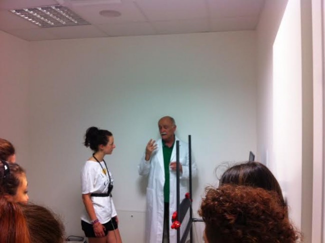 Il dottor Tommaso Ferretti del centro Fisio Sport
