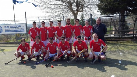 La squadra dell'Hockey Club Mogliano