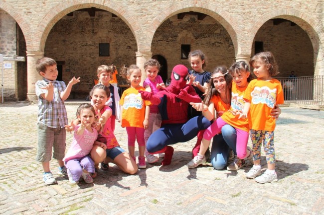 Spiderman al castello della Rancia