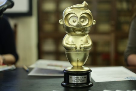 L'Oscar Eugenio realizzato da Andrea Cozzoni