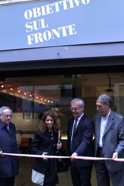 Inaugurazione mostra Obiettivo sul Fronte 1