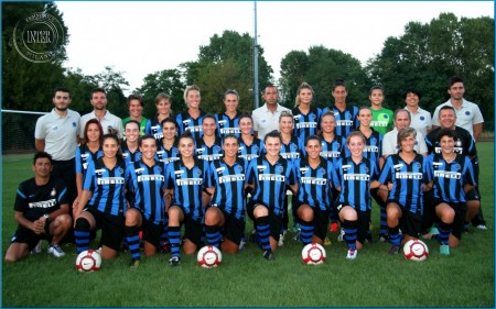 La formazione dell'Inter femminile in campo sabato prossimo a Sefro