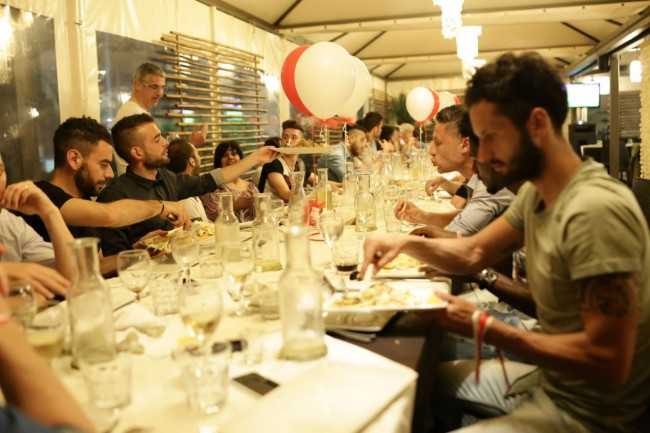 Maceratese cena allo chalet Antonio 22