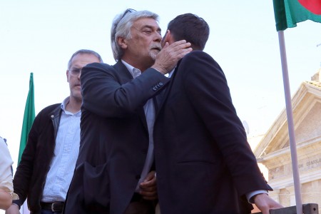 Maurizio Mosca e Francesco Acquaroli