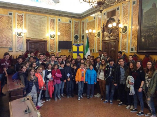 I ragazzi dell'Ipsia a Parma