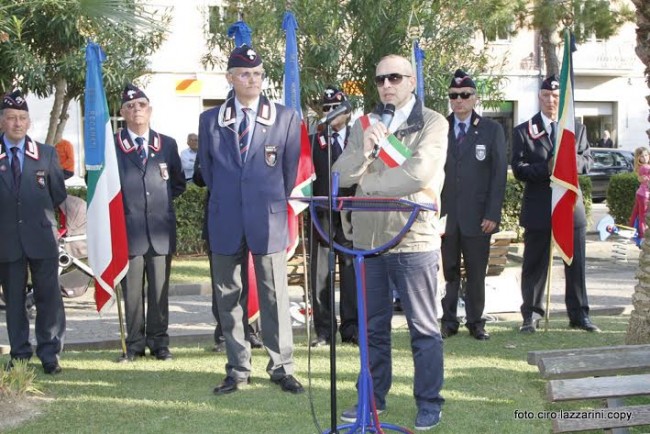 La commemorazione per il carabiniere Piermanni