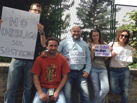 Alcuni docenti maceratesi oggi alla manifestazione nella capitale