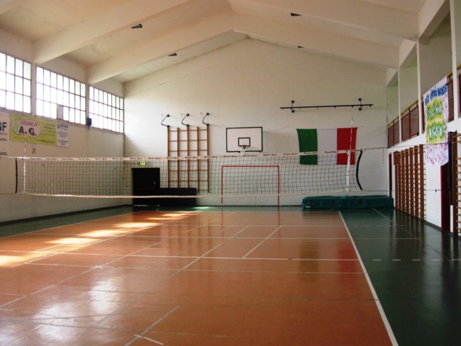 La palestra della scuola
