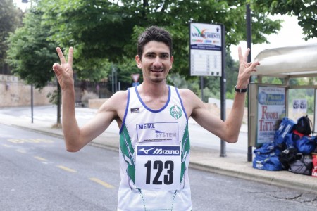 Il vincitore assoluto Marco Campetti