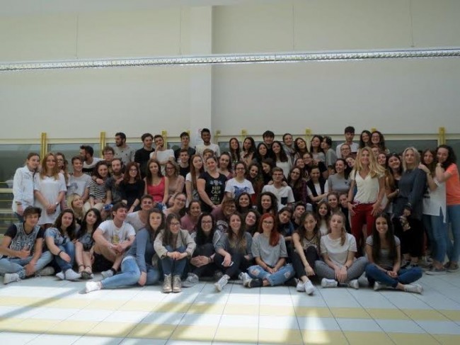 Studenti liceo da vinci2 professoressa Maria Luigia Bizzarri