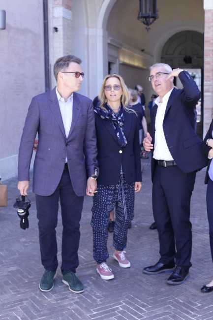 Tea Leoni a Macerata palazzo buonaccorsi
