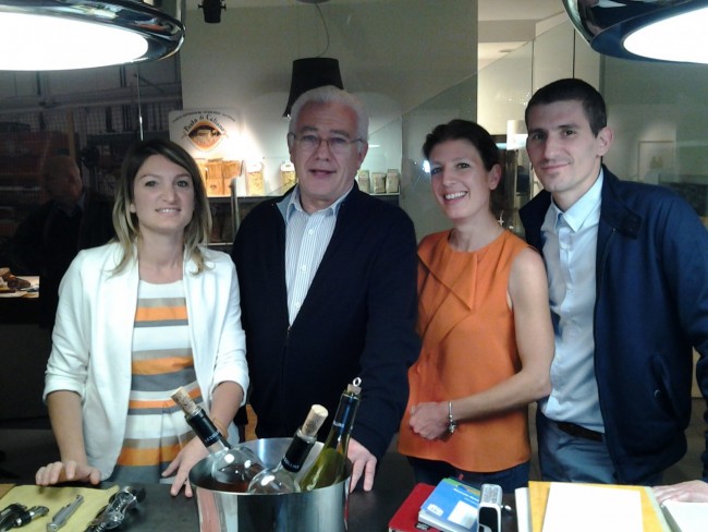 Saverio Marconi con Speranza, Felicita e Vittorio Conti