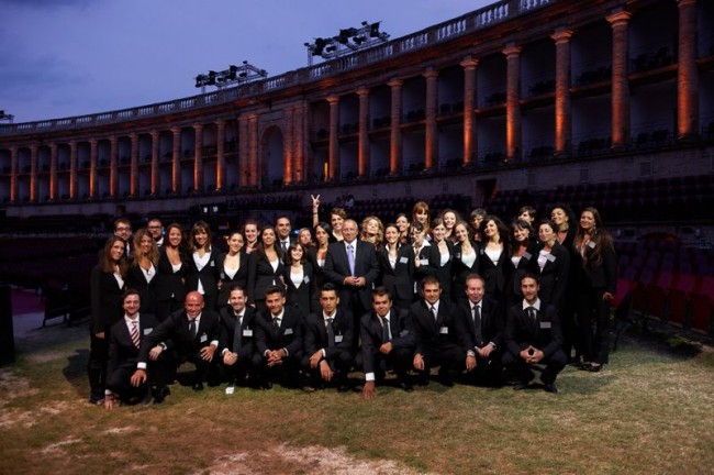 Foto di gruppo del personale