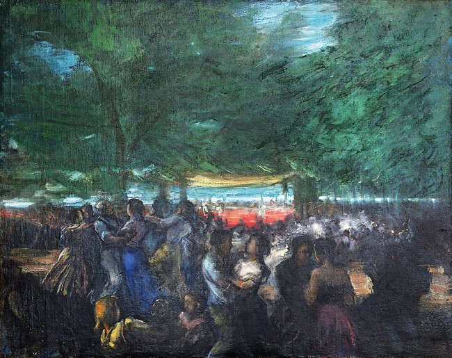 Ballo all'aperto - Dipinto (Annigoni)
