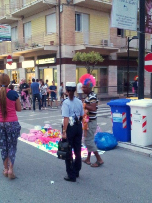 Controlli della Municipale agli ambulanti