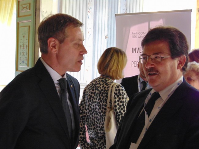 Giovanni Clementoni e Gabriele Magrini Alunno