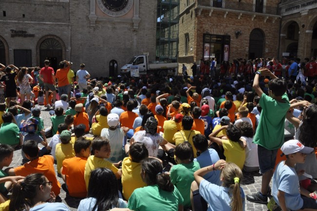 Raduno salesiani piazza FOTO MS