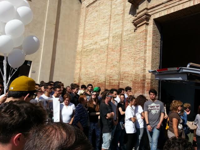 Funerali matteo Falistocco San Severino 9