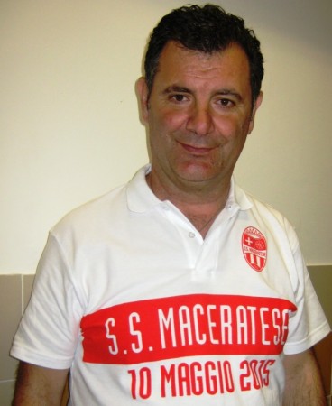 Il ds della Maceratese Giulio Spadoni