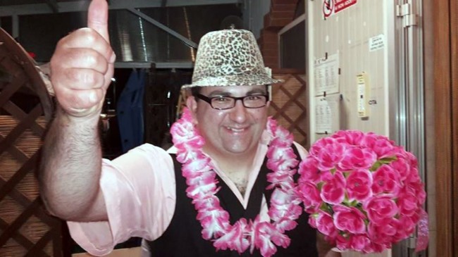Johnny B in versione Notte rosa 2015