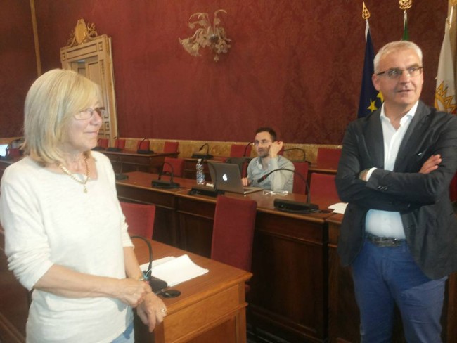 Carla Messi e Romano Carancini ora in Comune
