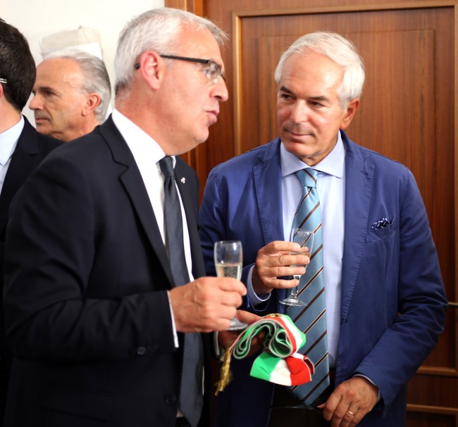 Sindaco Romano Carancini_Procuratore Giovanni Giorgio_Foto LB