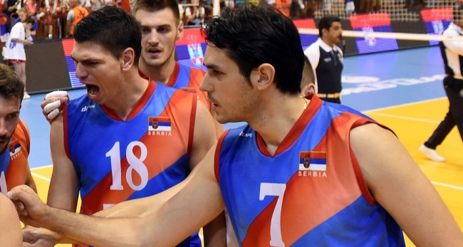 Stankovic e Podrascanin con la maglia della Serbia
