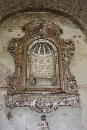 La nicchia del Santo come si presenta oggi