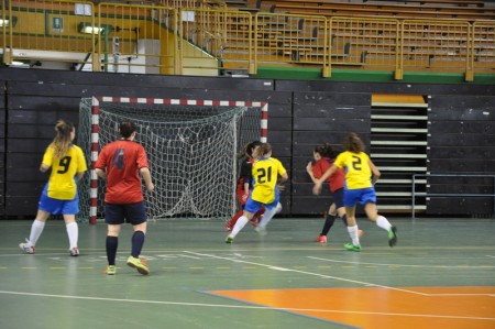Il gol del vantaggio civitanovese: non basterà per vincere la finale