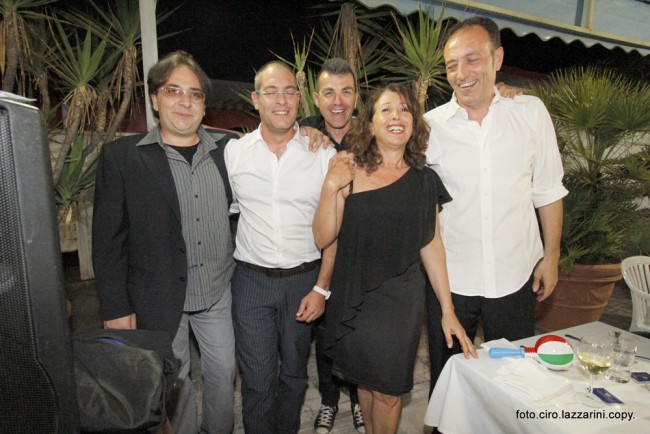 Gli organizzatori della cena