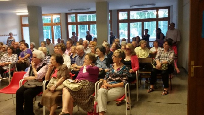 Il pubblico presente all'incontro
