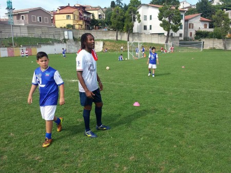 Cristian Manfredini al camp Aic di Potenza Picena
