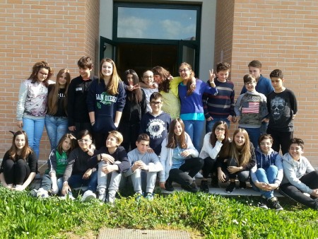 Gli alunni dell“Annibal Caro”