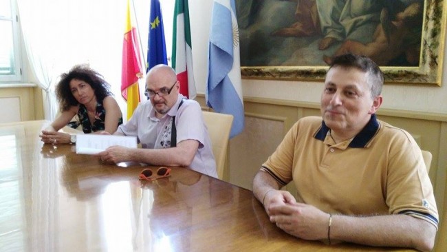 da sinistra Mirella Emiliozzi, Stefano Mei e Fabio Bottiglieri