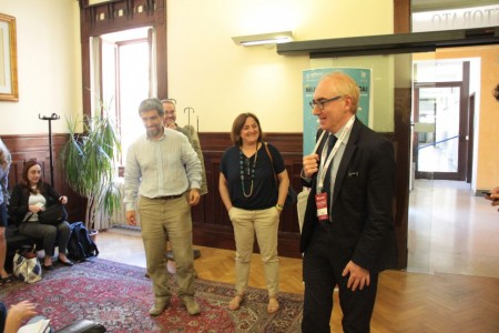 sciopero docenti in rettorato rettore luigi lacchè 9
