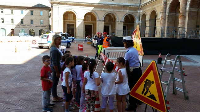 I bambini alla prova "su strada"