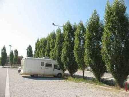 L'area camper a Matelica