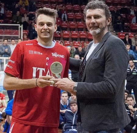 Il neo centrale del Volley potentino Coldarin
