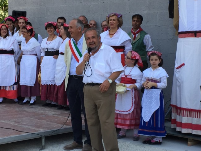 Costantino Frontalini introduce il Museo del Lago ai primi visitatori