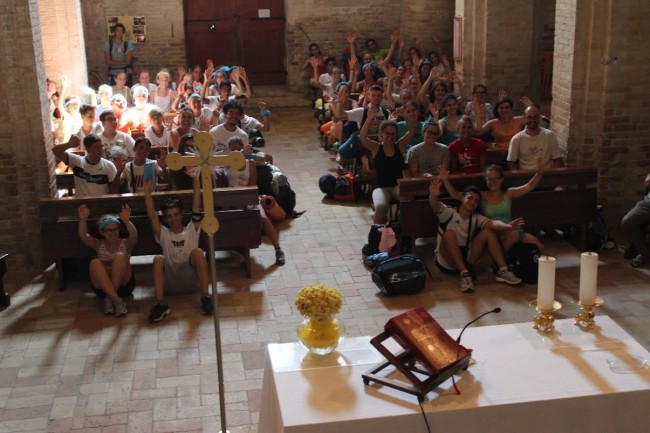 I ragazzi nell'abbazia di san firmano