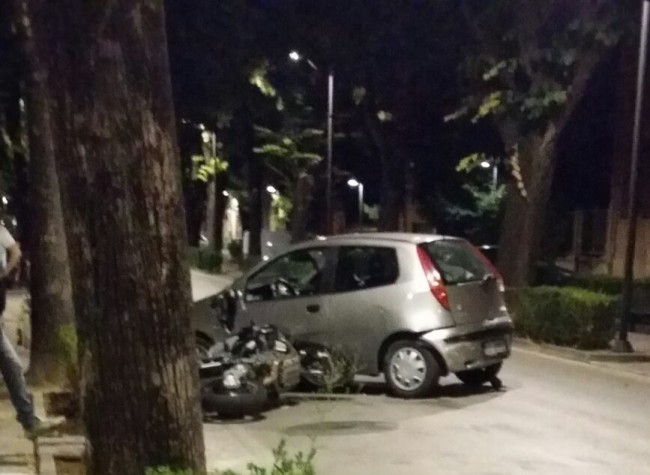 L'incidente a Tolentino